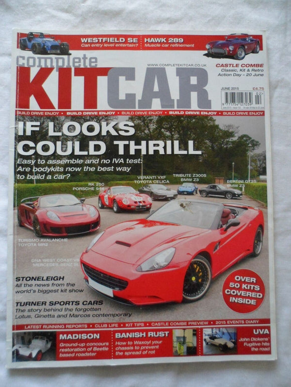 Complete Kitcar magazine - June 2015 - If looks could thrill