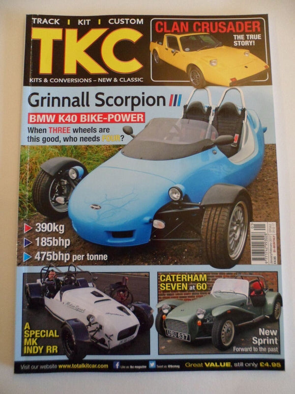 Track Kit Custom TKC magazine - Jan/Feb 2017 - Caterham 7 - MK INDY RR