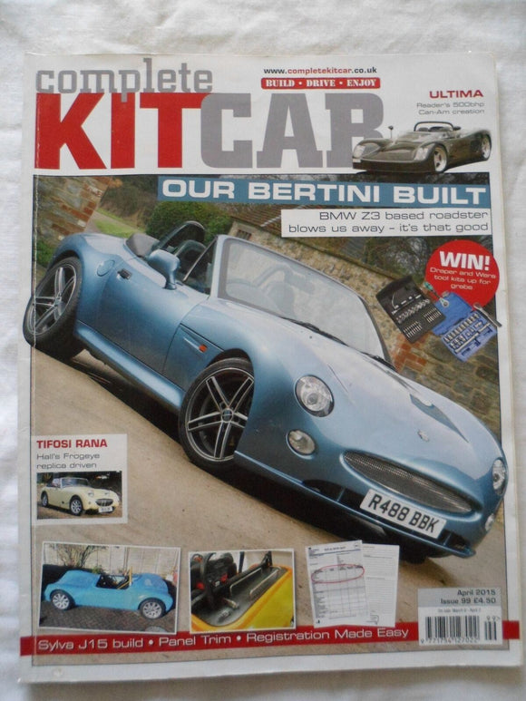 Complete Kitcar magazine - April 2015 - Z3 based roadster