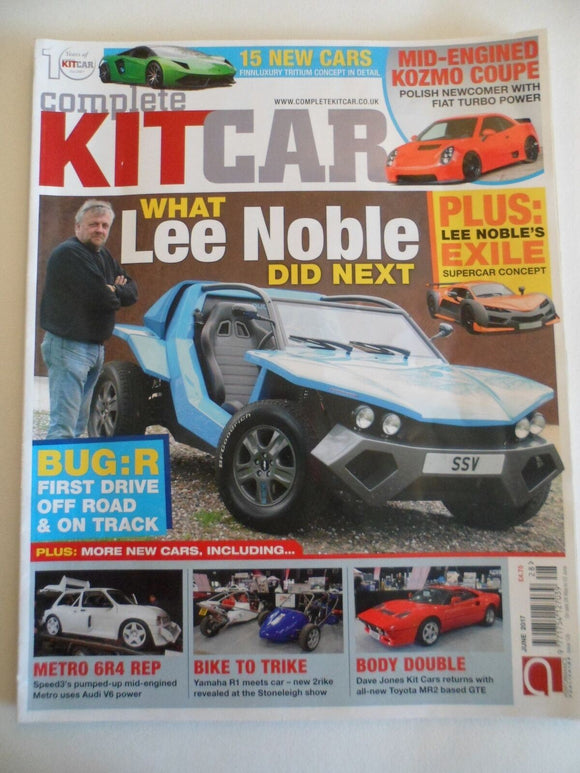 Complete Kitcar magazine - June 2017 - Metro 6R4