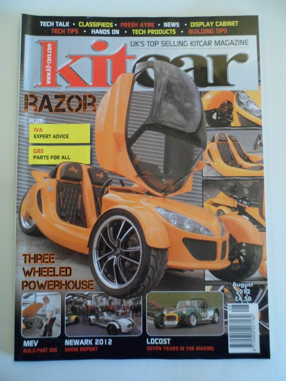Kitcar Magazine - August 2012 - Razor - Locost