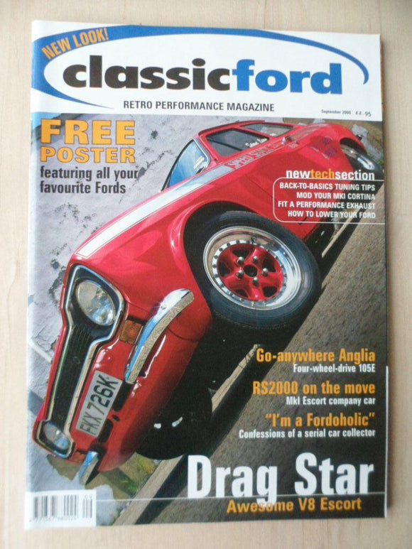 Classic Ford magazine - Sept 2000 - Escort - RS2000 - 105E