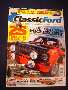 Classic Ford Mag - February 2010 - Mk2 Escort - Consul - 25 years Cosworth YB