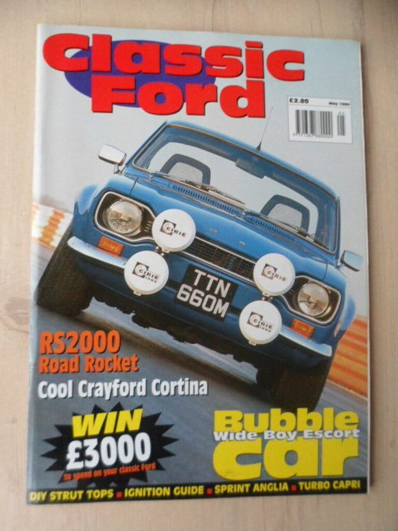 Classic Ford magazine - May 1999 - RS2000 - Wide boy Escort
