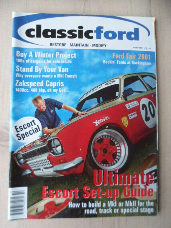 Classic Ford magazine - Oct 2001 - Ultimate Escort set up guide