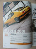 Classic Ford magazine - March 2001 - 100E  - Zakspeed Escort - Cortina -