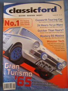 Classic Ford Mag Sep 2002 - Capri RS31000 buying guide - Mexico