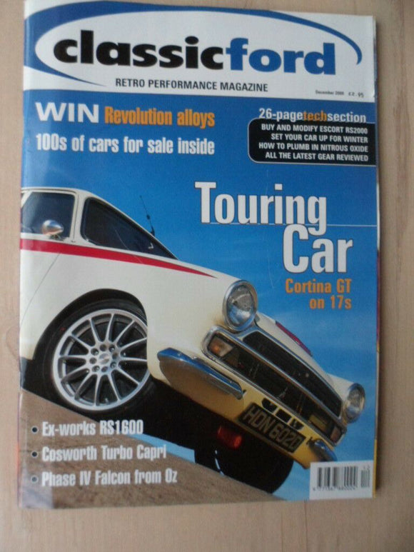 Classic Ford magazine - Dec 2000 - Cortina GT - Cosworth Capri - RS1600