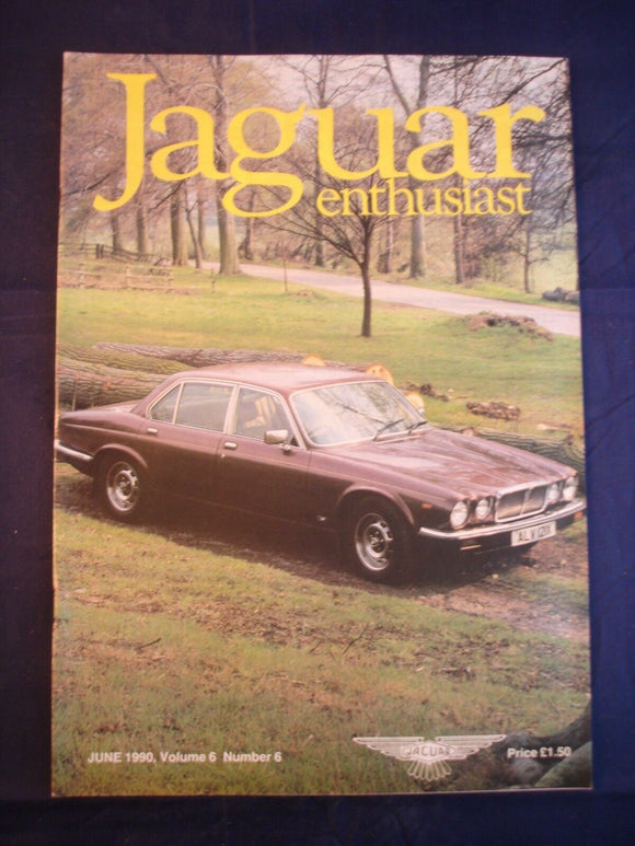 JAGUAR ENTHUSIAST Magazine - June 1990