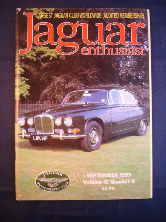 JAGUAR ENTHUSIAST Magazine - September 1999