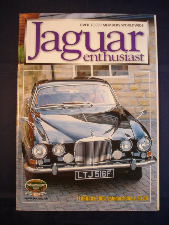 JAGUAR ENTHUSIAST Magazine - February 2004