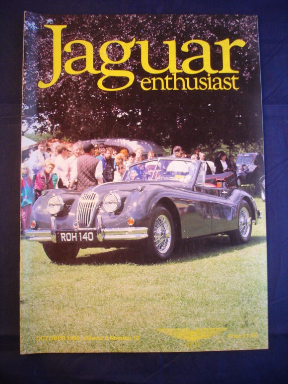 JAGUAR ENTHUSIAST Magazine - October 1990