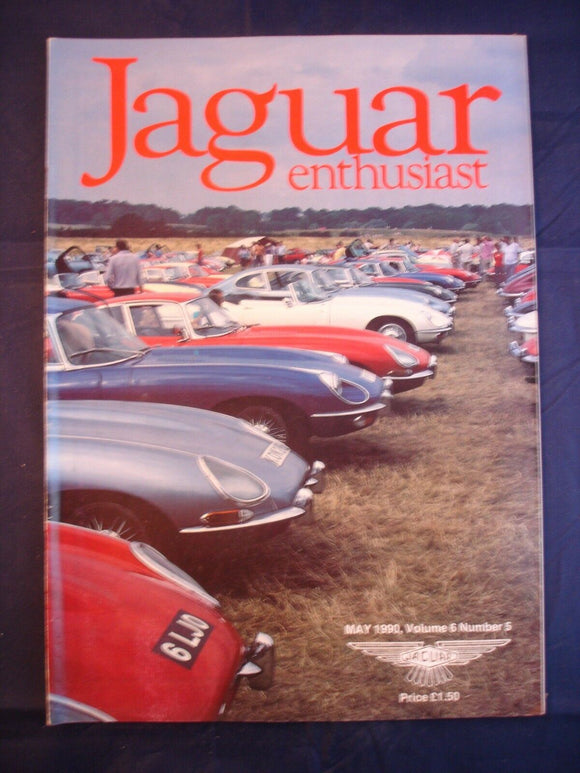 JAGUAR ENTHUSIAST Magazine - May 1990