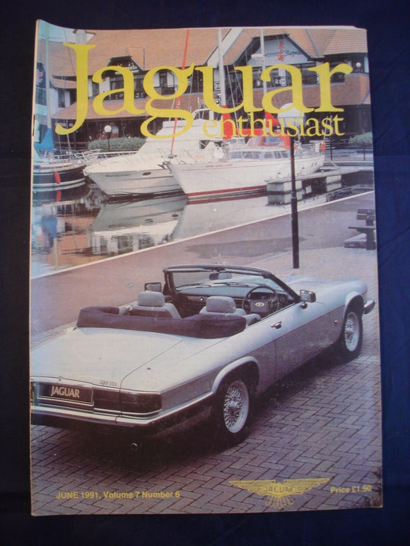 JAGUAR ENTHUSIAST Magazine - June 1991