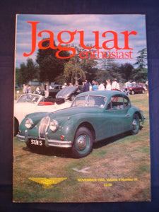 JAGUAR ENTHUSIAST Magazine - November 1993