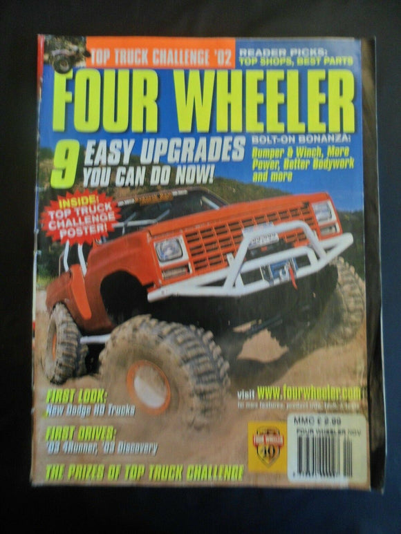 Four Wheeler # November 2002 - Discovery 4.6