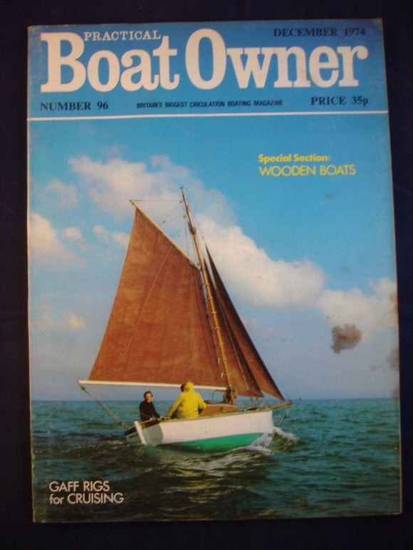 Vintage Practical boat Owner - December 1974 - Birthday gift for the sailor
