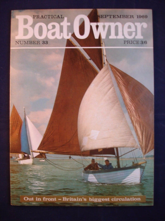 Vintage Practical boat Owner - September 1969 - Birthday gift for the sailor