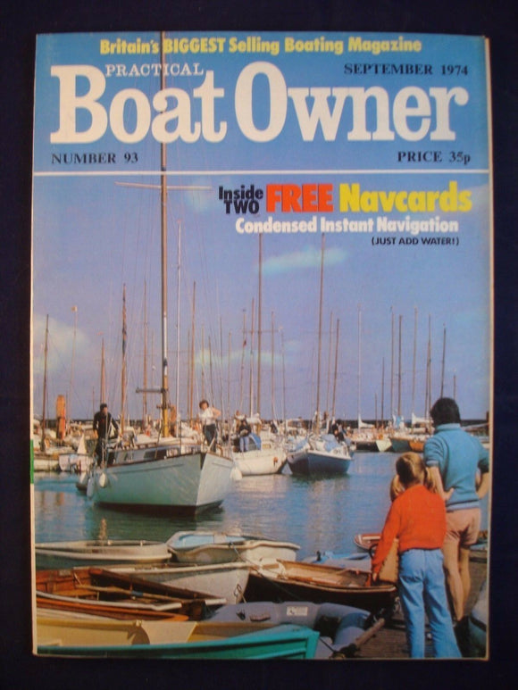 Vintage Practical boat Owner - September 1974 - Birthday gift for the sailor
