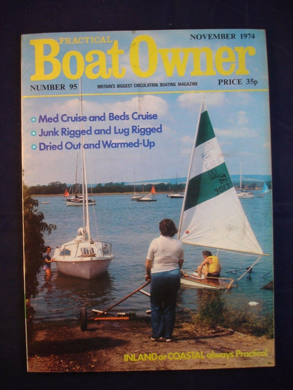 Vintage Practical boat Owner - November 1974 - Birthday gift for the sailor