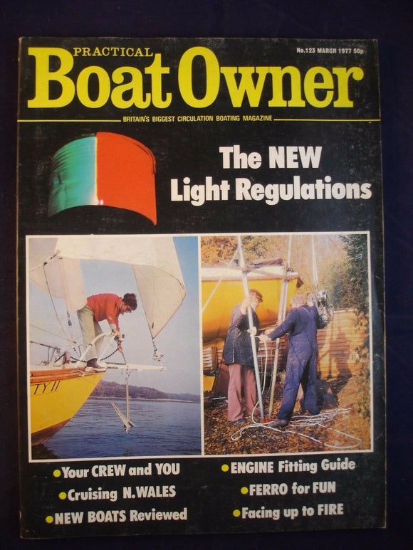 Vintage Practical boat Owner - March 1977 - Birthday gift for the sailor