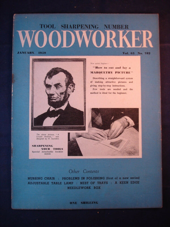 Woodworker magazine - January 1959 -