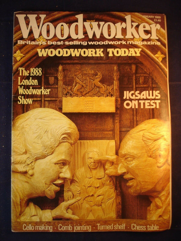 Woodworker magazine -January 1989