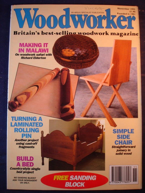 Woodworker magazine - November 1993