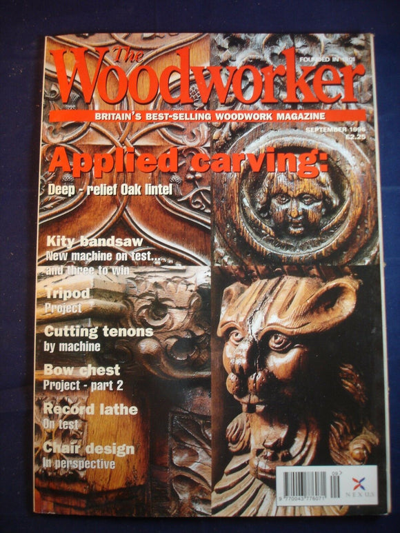 Woodworker magazine - September 1996 -