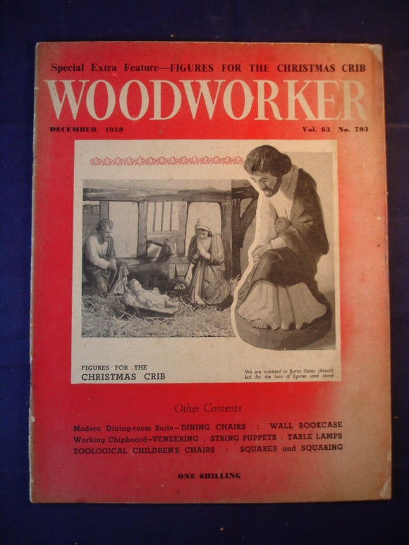 Woodworker magazine - December 1959 -
