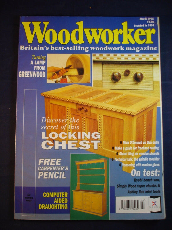 Woodworker magazine - March 1995 -