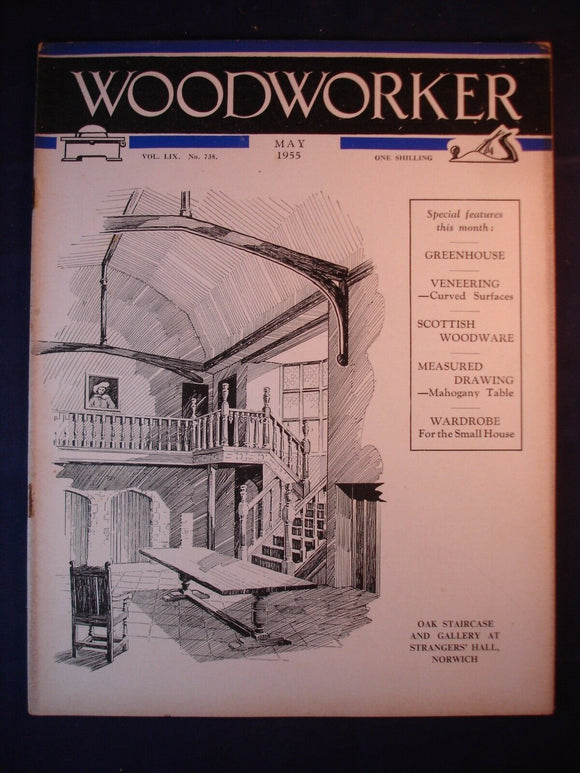 Woodworker magazine - May 1955 -