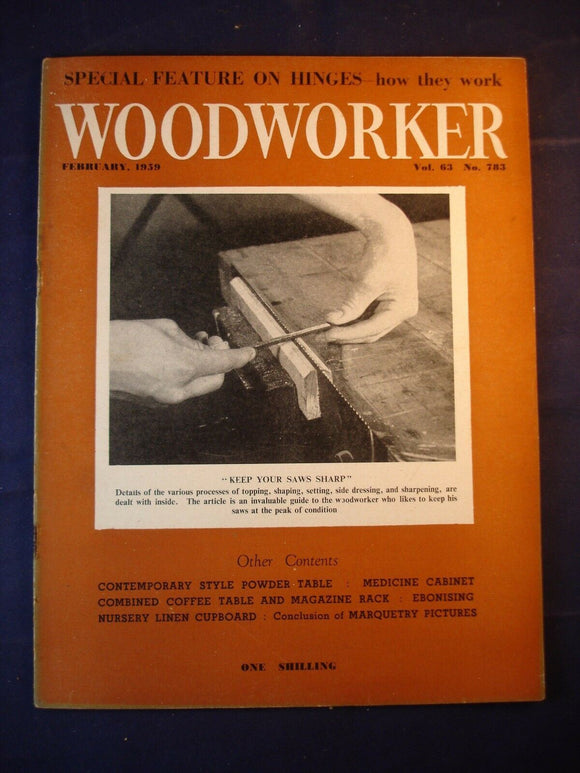 Woodworker magazine - February 1959 -