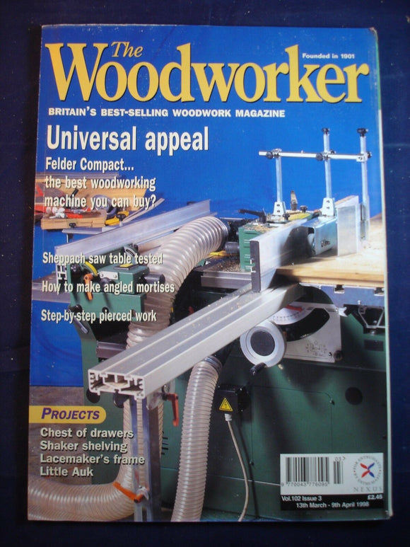 Woodworker magazine - Issue 3 - 1998 -