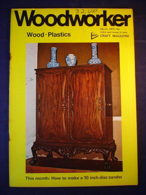 Woodworker magazine - March 1972 -