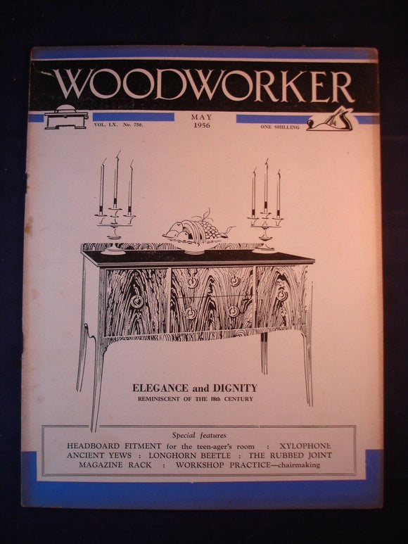 Woodworker magazine - May 1956 -