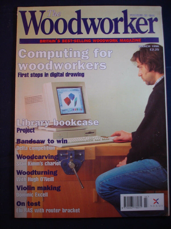 Woodworker magazine - March 1996 -