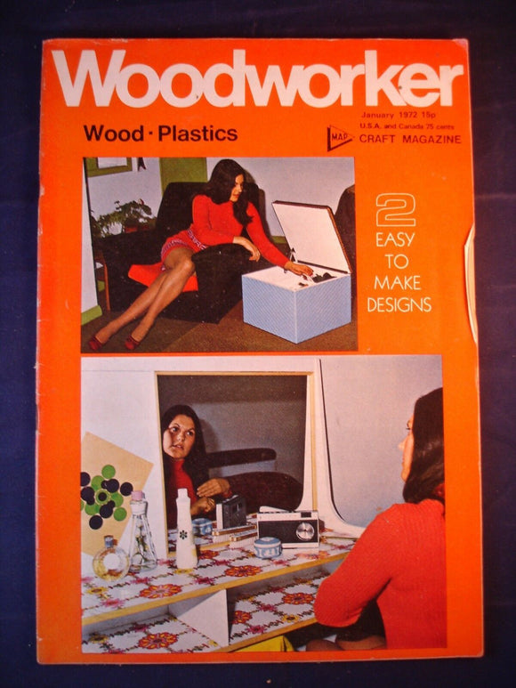 Woodworker magazine - January 1972 -