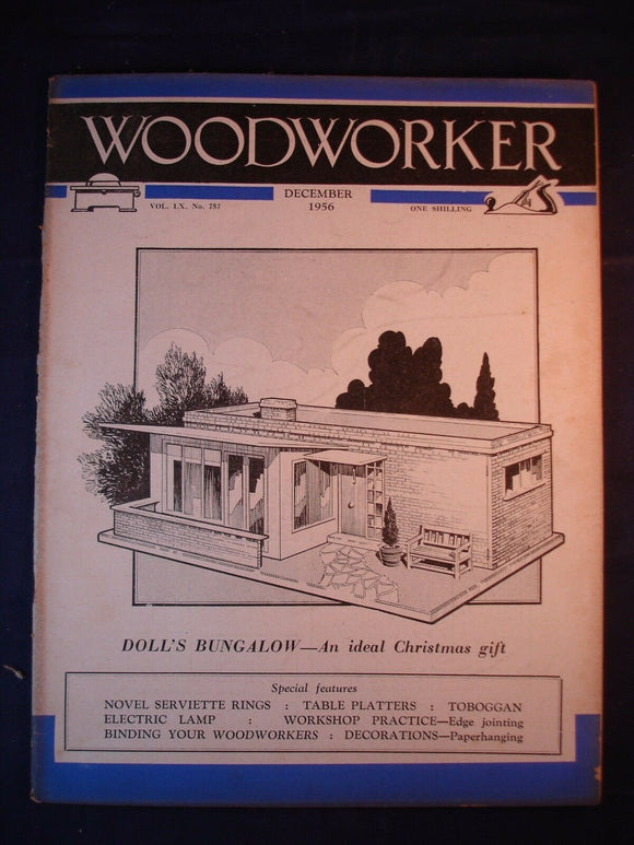 Woodworker magazine - December 1956 -