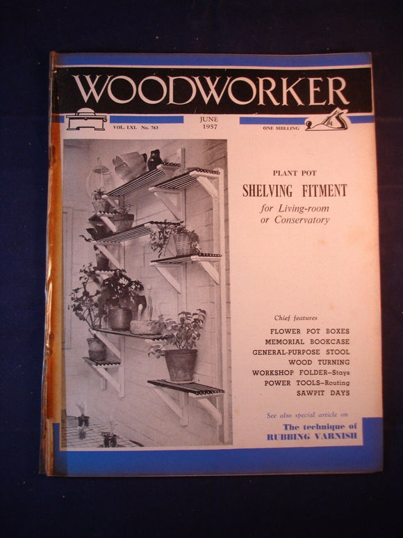 Woodworker magazine - June 1957 -