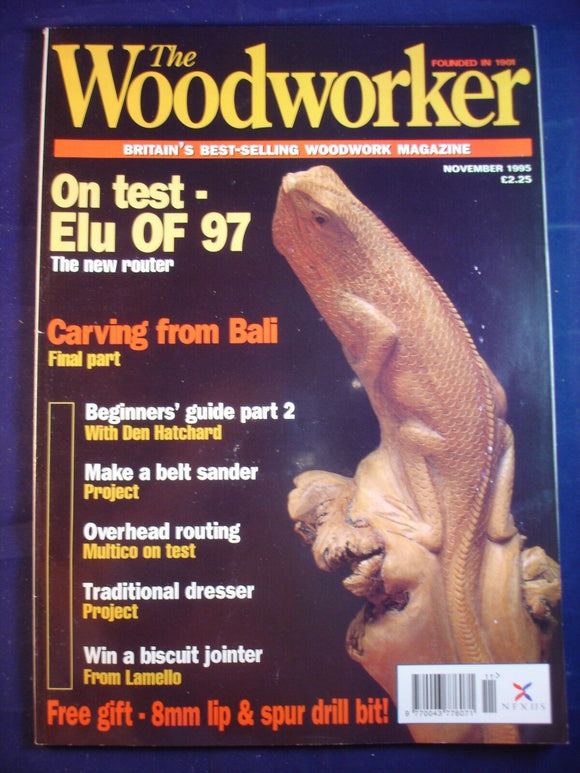 Woodworker magazine - November 1995 -
