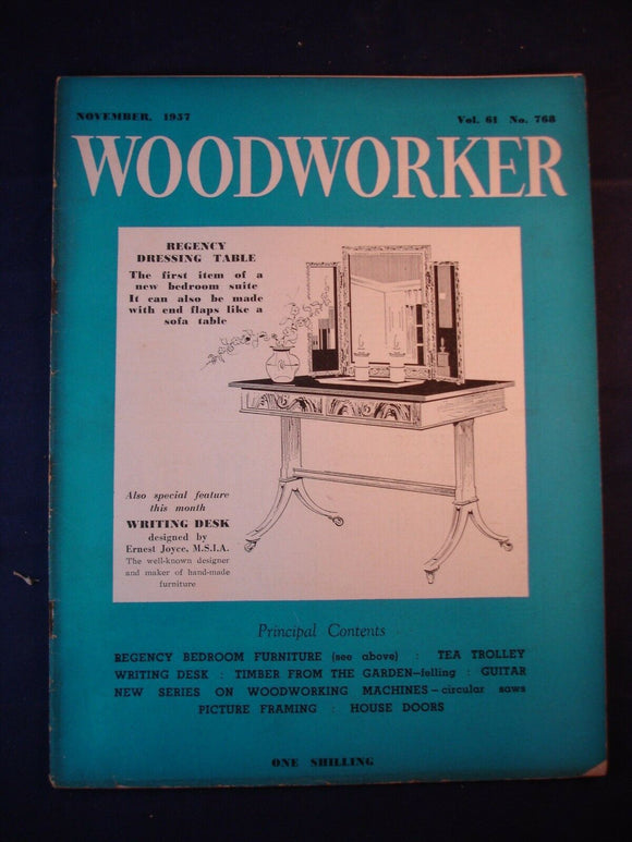 Woodworker magazine - November 1957 -