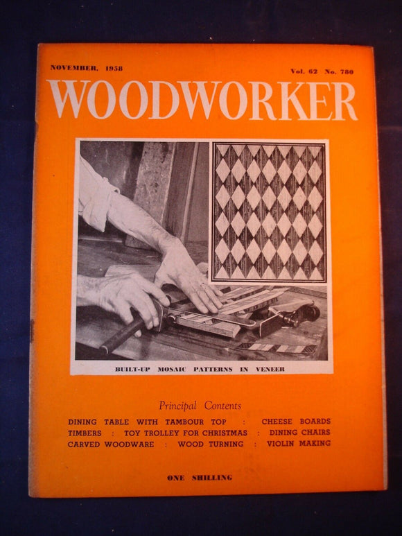 Woodworker magazine - November 1958 -