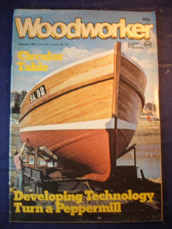 Woodworker magazine - January 1981