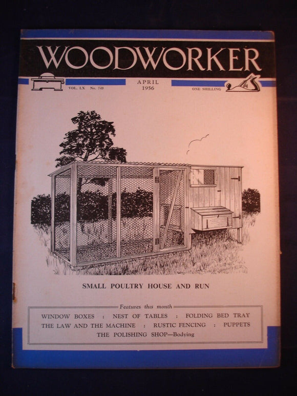 Woodworker magazine - April 1956 -