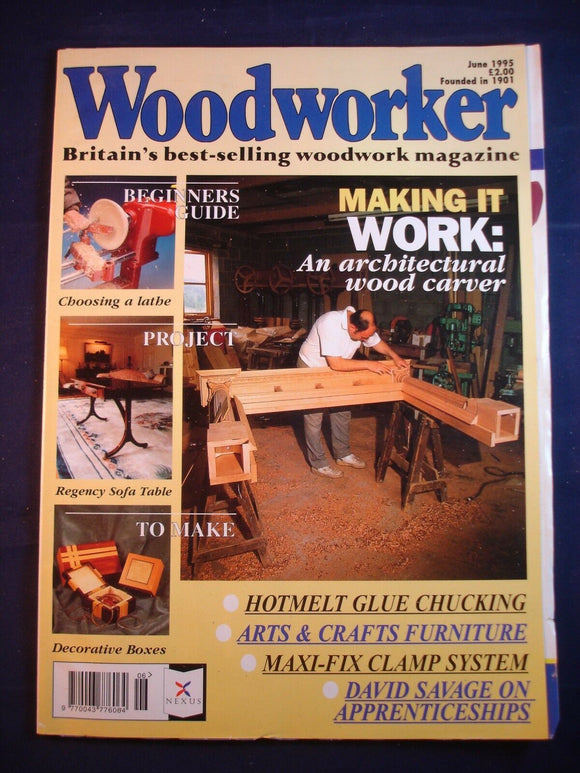 Woodworker magazine - June 1995 -