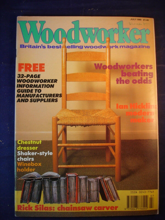 Woodworker magazine - July 1989