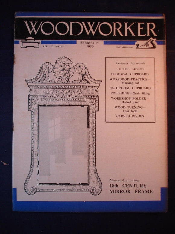 Woodworker magazine - February 1956 -