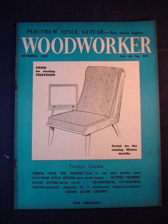 Woodworker magazine - October 1957 -