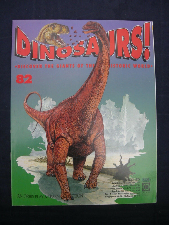 DINOSAURS MAGAZINE - ORBIS  - Play and Learn - Issue 82 - Elasmosaurus